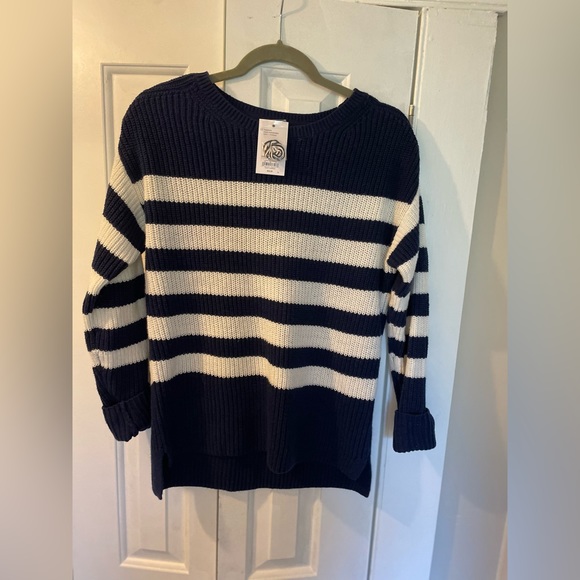 Knit Nautical sweater - sz Small - Picture 3 of 3
